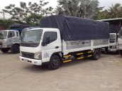 Bán xe tải Fuso Canter 7.5 - Chassis - Thùng mui bạt - thùng kín