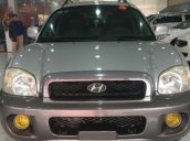 Cần bán gấp Hyundai Santa Fe 2.0AT đời 2003, màu bạc 