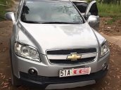 Bán xe Chevrolet Captiva LT 2.4 MT đời 2007, màu bạc xe gia đình, giá chỉ 305 triệu