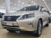 Bán Lexus Rx350 xuất Mỹ màu vàng nội thất kem, xe sản xuất 2015, nhập mới về đăng ký 5/2015