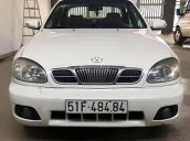 Bán ô tô Daewoo Lanos SX đời 2000, màu trắng xe gia đình