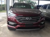 Bán Hyundai Santa Fe - Hyundai Santa Fe full xăng 2.2 sản xuất năm 2018, màu đỏ