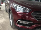 Bán Hyundai Santa Fe - Hyundai Santa Fe full xăng 2.2 sản xuất năm 2018, màu đỏ