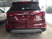 Bán Hyundai Santa Fe - Hyundai Santa Fe full xăng 2.2 sản xuất năm 2018, màu đỏ
