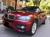 Cần bán BMW X6 2010 màu đỏ full option, odo 37.000km