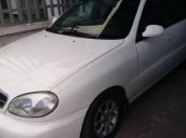 Bán xe Daewoo Lanos sản xuất 2002, màu trắng như mới, giá tốt