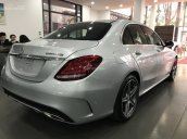 Bán xe Mercedes C300 AMG đăng ký năm 2017, màu bạc đẹp như xe mới