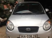 Cần bán gấp Kia Morning LX 1.0 MT đời 2009, màu bạc, xe nhập chính chủ, 195 triệu