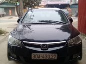 Cần bán lại xe Honda Civic sản xuất năm 2007, màu đen