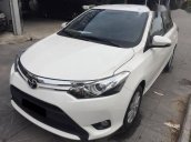 Cần bán lại xe Toyota Vios G đời 2017, màu trắng