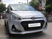 Cần bán Hyundai Grand i10 đời 2018, màu bạc, giá tốt nhất, nhiều khuyến mại