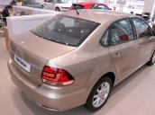 Bán VolkswagenPolo Sedan 2017, màu nâu, nhập khẩu chính hãng LH 0933.365.188