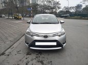 Bán xe Toyota Vios E năm 2015, màu bạc