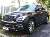 Bán Infiniti QX80 5.6 AT 2015, màu đỏ, nhập khẩu mới chạy 32.000 km