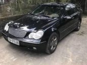 Bán Mercedes C200K năm sản xuất 2002, màu đen, nhập khẩu  