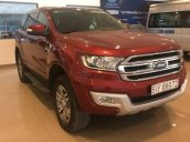 Bán Ford Everest Trend sản xuất năm 2016, màu đỏ