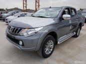 Bán xe Mitsubishi Triton 2018, màu bạc, tại Quảng Bình, khuyến mãi hấp dẫn, giao xe ngay - LH 0911 82 1516