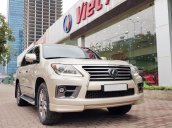 Bán xe Lexus LX 570 sản xuất năm 2015, màu vàng, đăng ký chính chủ