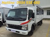 Giá xe tải Fuso Canter 4.7 - tải 1.9 tấn thùng kèo bạt, thùng kín vay 80%