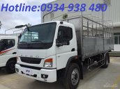 Giá xe tải Fuso Canter 4.7 - tải 1.9 tấn thùng kèo bạt, thùng kín vay 80%