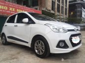 Xe Hyundai Grand i10 AT đời 2015, màu trắng số tự động, 372 triệu