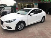 Bán ô tô Mazda 3 sản xuất 2016, màu trắng, giá chỉ 665 triệu