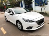 Cần bán Mazda 3 1.6 AT 2016, màu trắng, giá chỉ 629 triệu