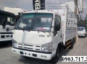 Bán Isuzu VM 3T49, bán xe tải Isuzu VM 3T49 - Vĩnh Phát 3490Kg thùng kín giá tốt