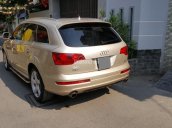 Kẹt tiền bán Audi Q7 bản full 2009 màu vàng rất đẹp và sang trọng