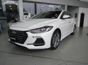 Giao Hyundai Elantra Sport 2018 thế hệ mới màu trắng, xe giao ngay, hỗ trợ trả góp 90%, LH: 090 467 5566 - 0967 69 69 56