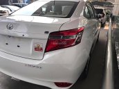 Cần bán xe Toyota Vios 1.5E 2018, màu trắng, giá chỉ 503 triệu