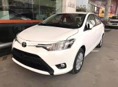 Cần bán xe Toyota Vios 1.5E 2018, màu trắng, giá chỉ 503 triệu
