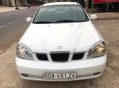 Bán xe Daewoo Lacetti EX 1.6 MT sản xuất 2004, màu trắng xe gia đình