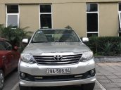 Cần bán Toyota Fortuner 4WD năm 2012, màu bạc số tự động, giá tốt