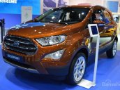 Bán Ford EcoSport 2018, đủ màu, tặng 2 năm bảo hiểm vật chất, phim cách nhiệt, bệ bước chân