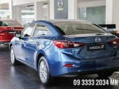 Bán Mazda 3 1.5 2018 xanh 42B, có đủ màu xe, hỗ trợ vay 80% giá trị xe. LH: 0938097488 để được hỗ trợ tư vấn