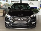 Bán gấp xe Hyundai Santa Fe máy xăng đời 2018, màu đen, KM 202.000.000đ - ĐT đặt xe: 0941.46.22.77