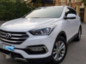 Bán Hyundai Santa Fe đời 2016, màu trắng  