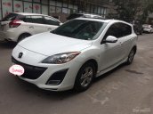 Bán Mazda 3 1.6AT 2011, màu trắng, xe nhập, 438tr