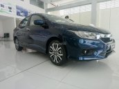 Bán Honda City CVT đời 2018, màu xanh lam, giao ngay. LH: 0868.596.563