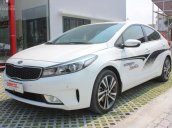 Bán Kia Cerato 1.6AT 2017, màu trắng siêu lướt 17000 mới coong