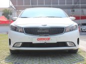 Bán Kia Cerato 1.6AT 2017, màu trắng siêu lướt 17000 mới coong