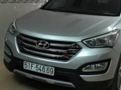 Bán Hyundai Santa Fe SX 2015, màu bạc, xe cũ còn nguyên bản