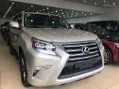 Bán Lexus GX460 màu ghi vàng, nội thất kem, xe đẹp đủ đồ