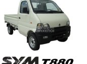 Bán xe tải SYM T880/ 870kg thùng bạt, đời 2016, trả góp lãi suất ưu đãi Sài Gòn