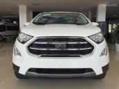 Bán EcoSport sản xuất năm 2018 màu trắng tại Nam Định 2018, giao ngay hỗ trợ giao xe, trả góp toàn quốc