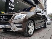 Bán ô tô Mercedes ML400 2015, màu nâu, nhập khẩu