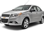 Cần bán xe Chevrolet Aveo LT năm 2018, màu bạc, ngân hàng hỗ trợ 90%, cam kết giá rẻ nhất