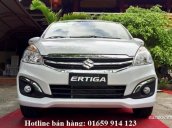 Cần bán xe Suzuki Ertiga sản xuất năm 2017, màu trắng, nhập khẩu, giá 569tr