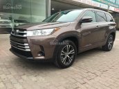 Bán ô tô Toyota Highlander LE sản xuất 2017, màu nâu, xe xuất Mỹ